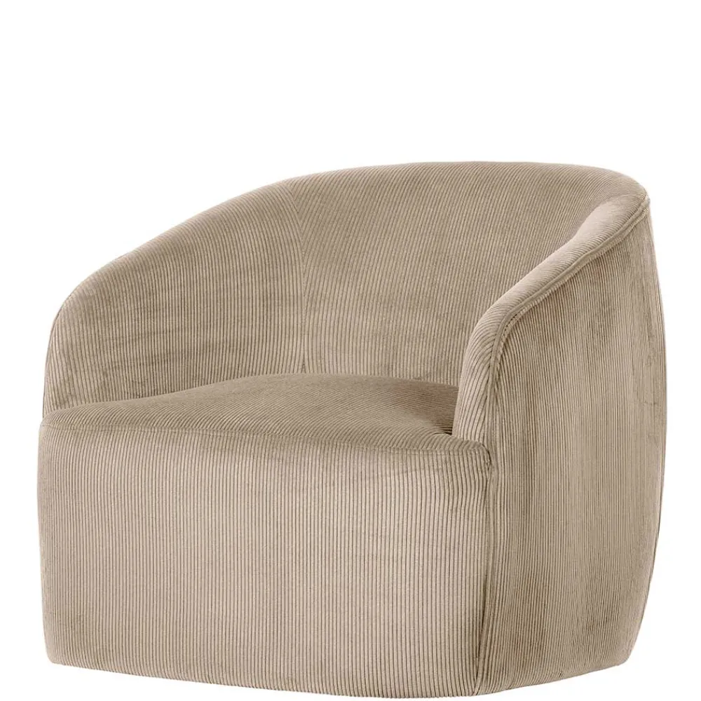 New Sessel mit Cord Bezug Clarina Wohnzimmer Sessel