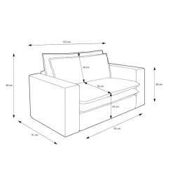 Sessel mit Fußhocker Edance*Pharao24 Clearance