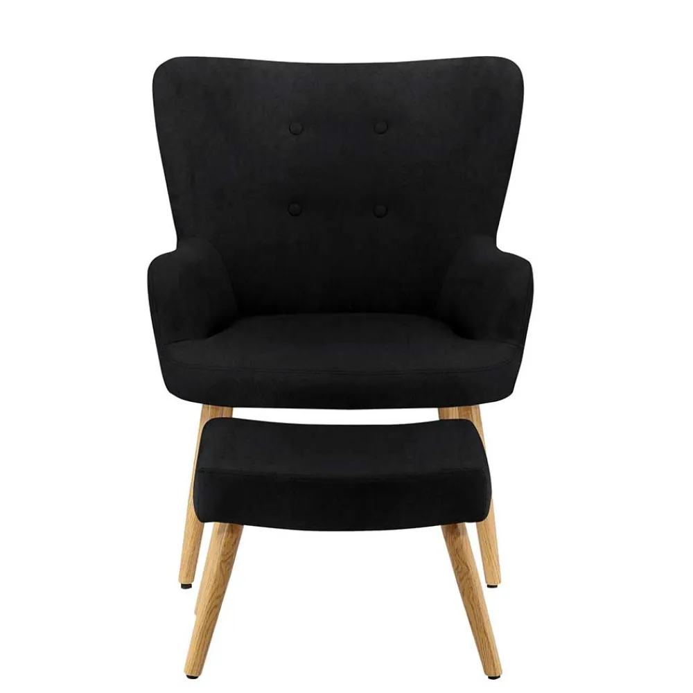 Sessel mit Fußhocker Hammuel*Pharao24 Discount