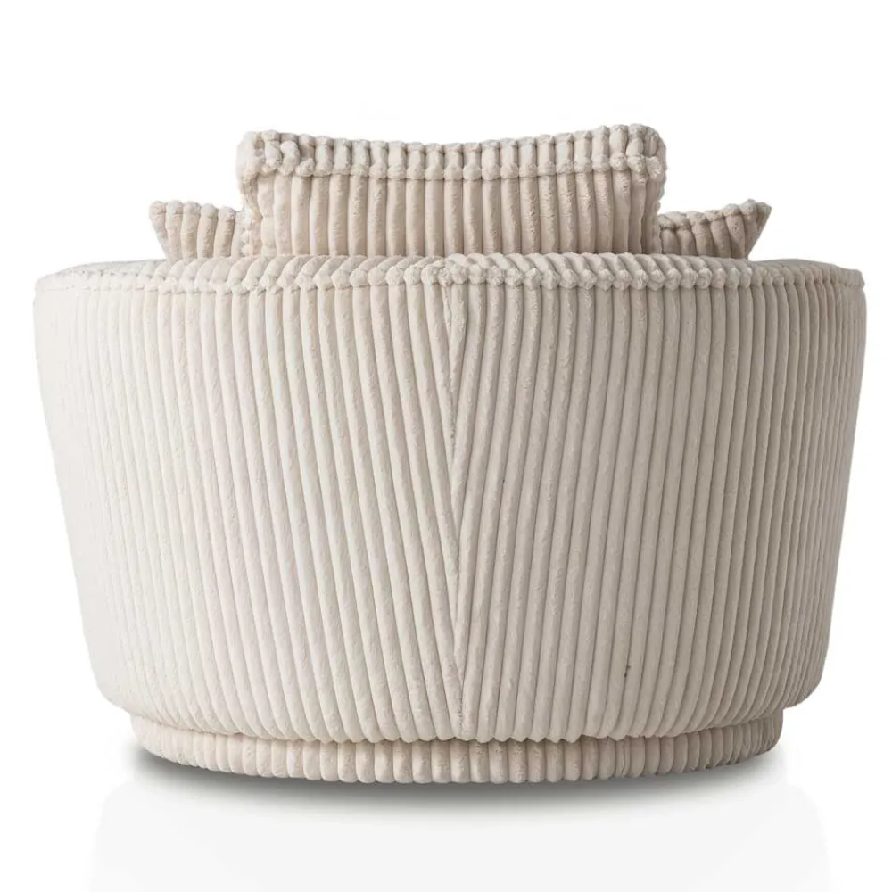 Outlet Sessel mit Hocker Anyel Polstermöbel|Wohnzimmer Sessel