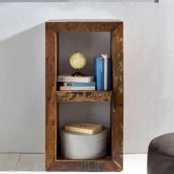 Clearance Shabby Chic Regal Frees Wohnzimmerregale|Massivholzregale