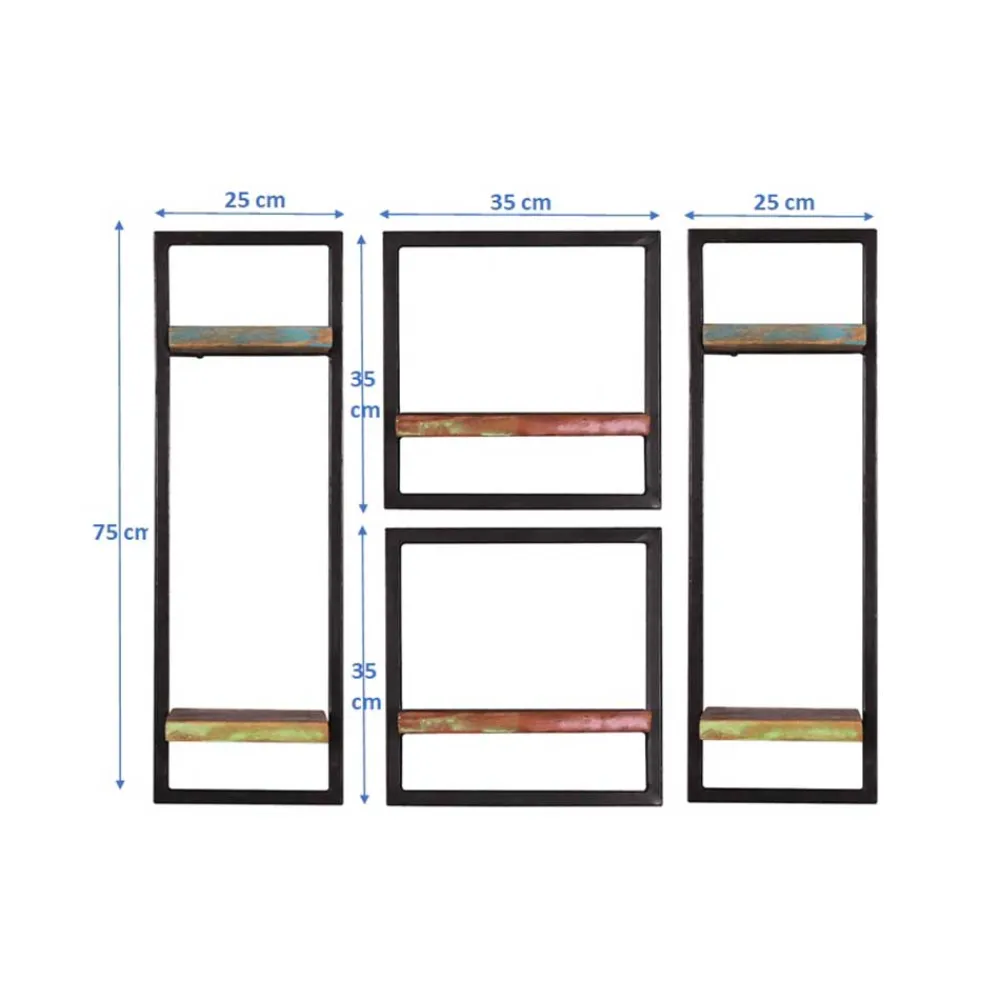Best Shabby Chic Regale Woodstock Hängeregale