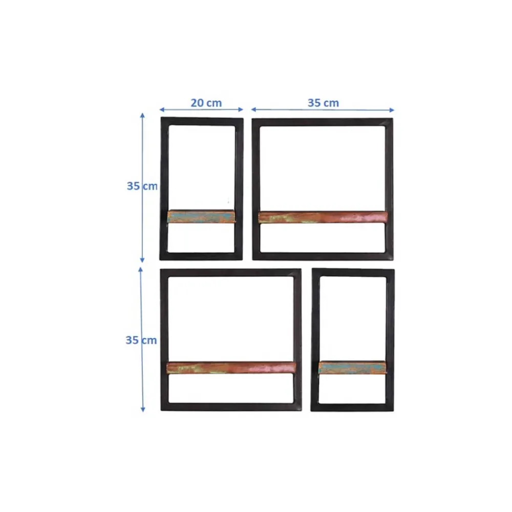 Hot Shabby Regal Set Woodstock Hängeregale