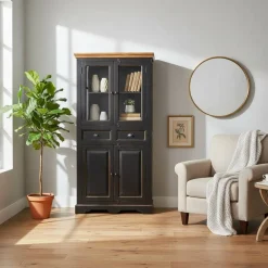 Shabby Vitrine Barocara*Pharao24 New