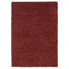 Shaggy Teppich Dunkelrot Fane Teppiche