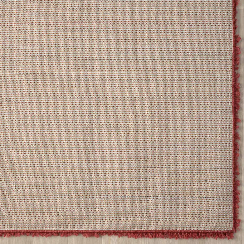 Shaggy Teppich Dunkelrot Fane Teppiche