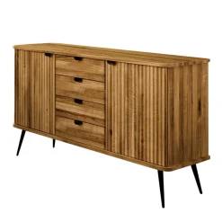 Sideboard aus massivem Holz Clantica*Pharao24 Outlet