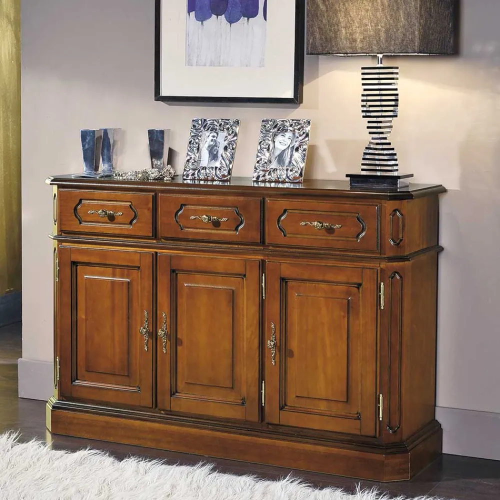 Outlet Sideboard Azumy Massivholzmöbel|Küchenkommode