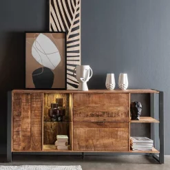 New Sideboard Exeta Massivholzmöbel|Küchenkommode