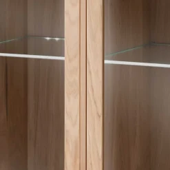 Best Sideboard mit Glastüren Belafoma Vitrinenschrank|Wohnzimmervitrinen