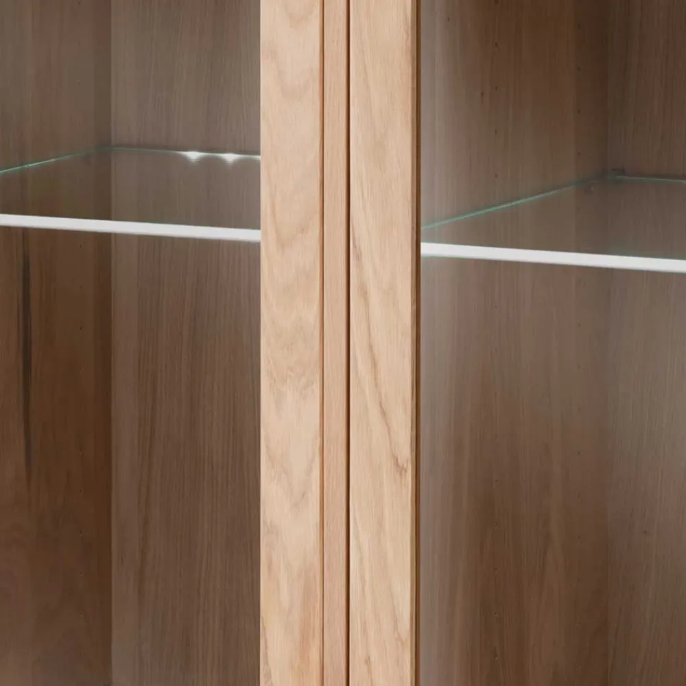 Best Sideboard mit Glastüren Belafoma Vitrinenschrank|Wohnzimmervitrinen