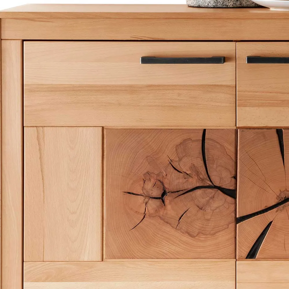 Discount Sideboard Olmedo Wohnzimmerschrank|Massivholzmöbel