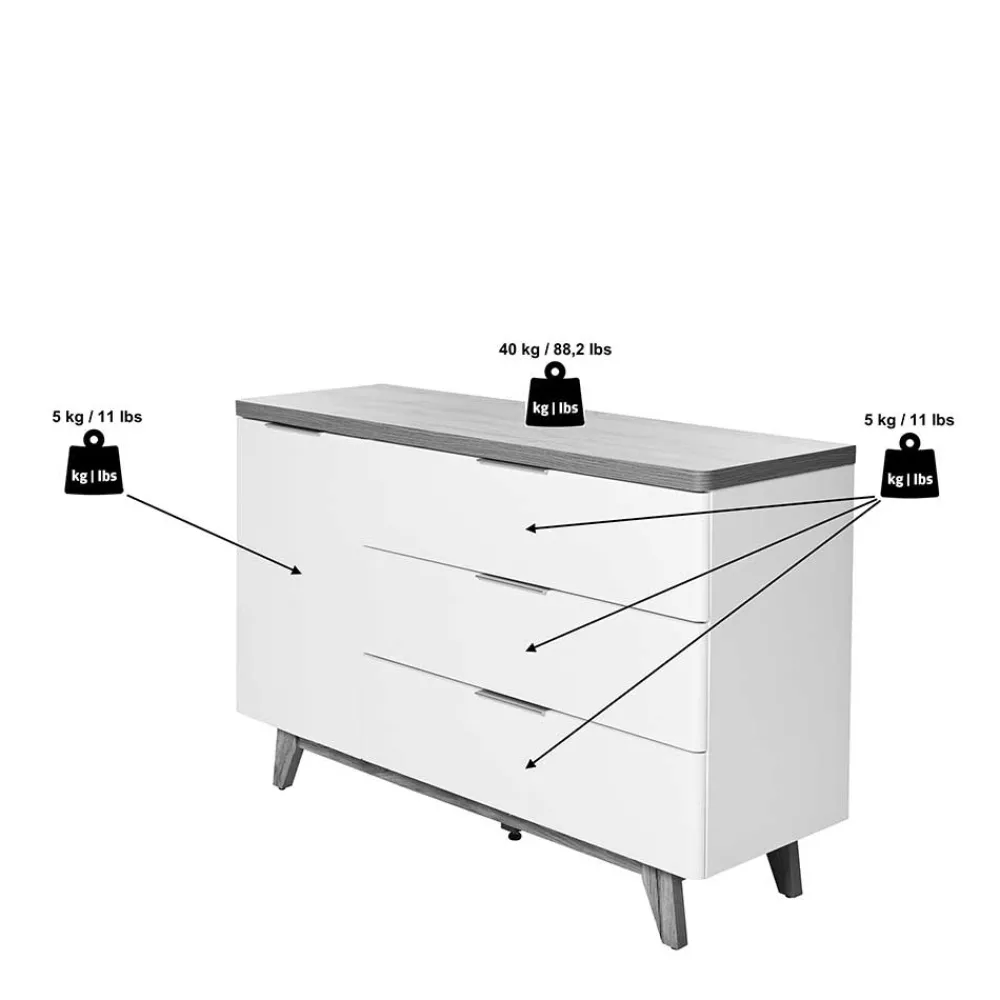 Online Sideboard Skandi Hajelua Fernsehtische|Lowboards
