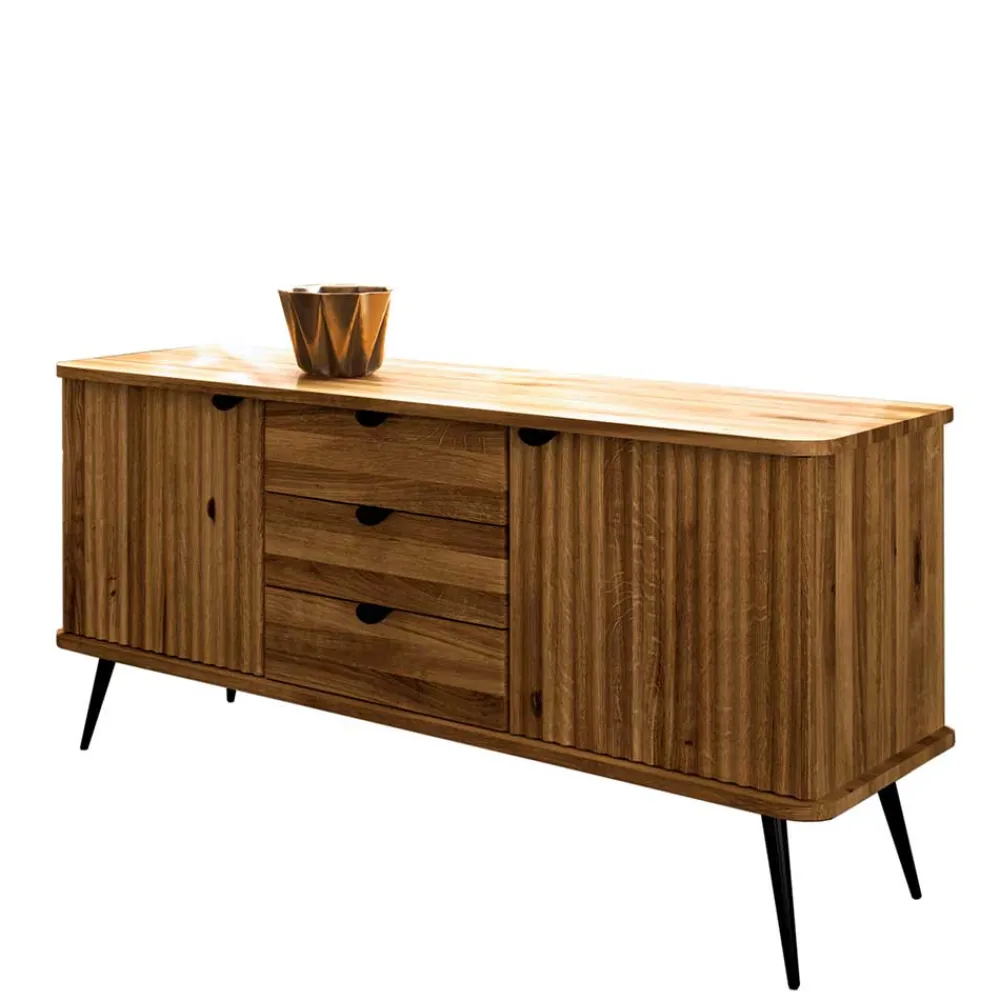 Discount Sideboard Wildeiche massiv Clantica Sideboards