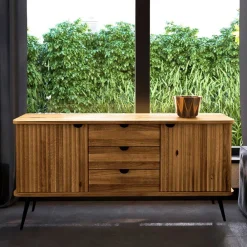 Discount Sideboard Wildeiche massiv Clantica Sideboards