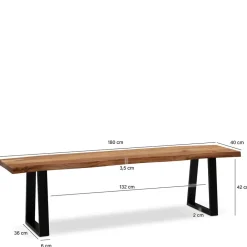 Clearance Sitzbank Kalistra Küchenbank|Holzbänke