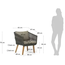 Outlet Sitzgruppe Rabbia Sitzgruppen