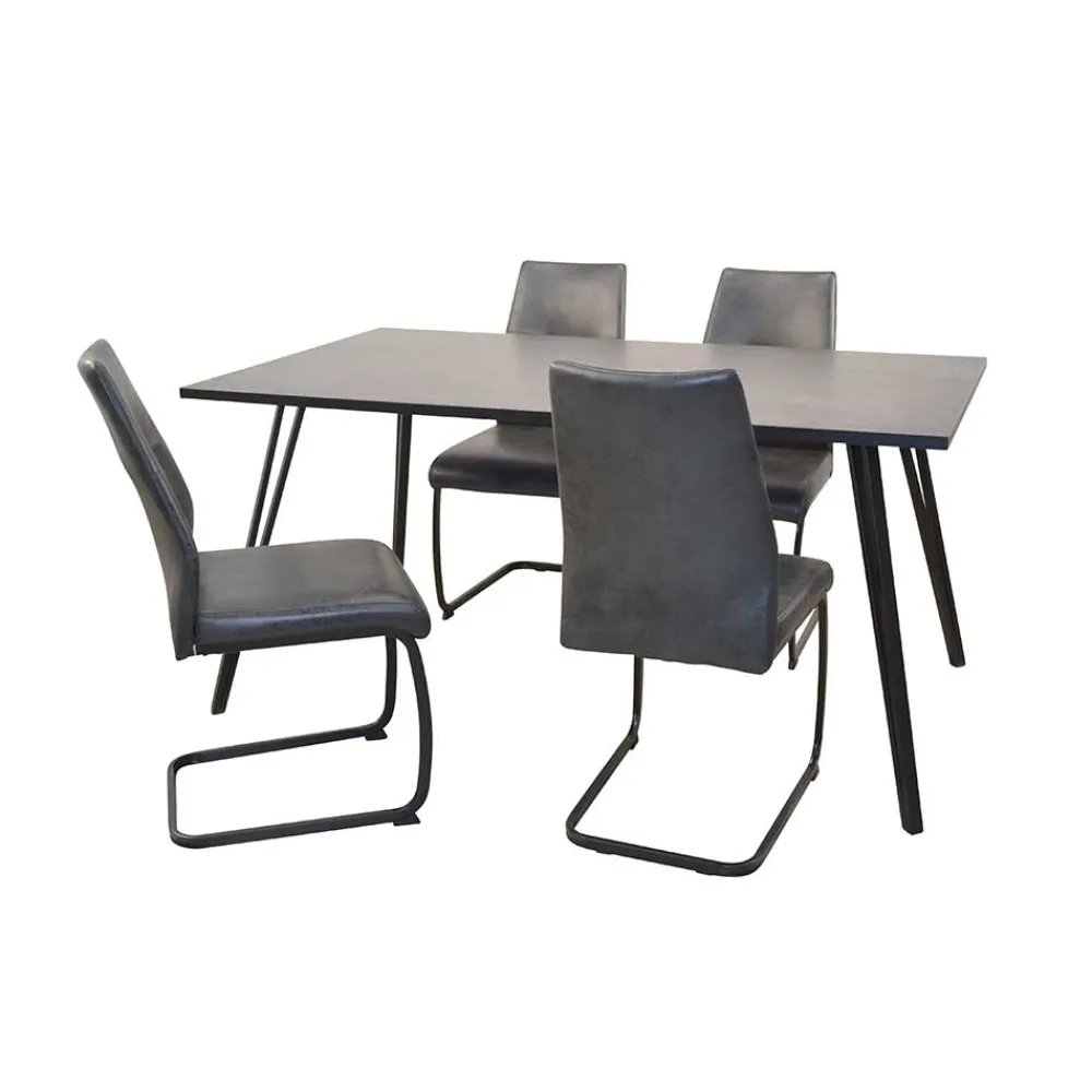 Sitzgruppe 5-teilig Veverino*Pharao24