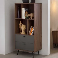 New Skandi Bücher Regal Selvecaon Wohnzimmerregale|Bücherregale