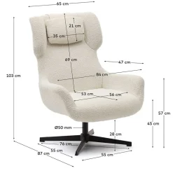 Skandi Design Drehsessel Vartinique*Pharao24 Online