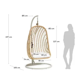 Skandi Design Hängesessel Saltenas*Pharao24 New