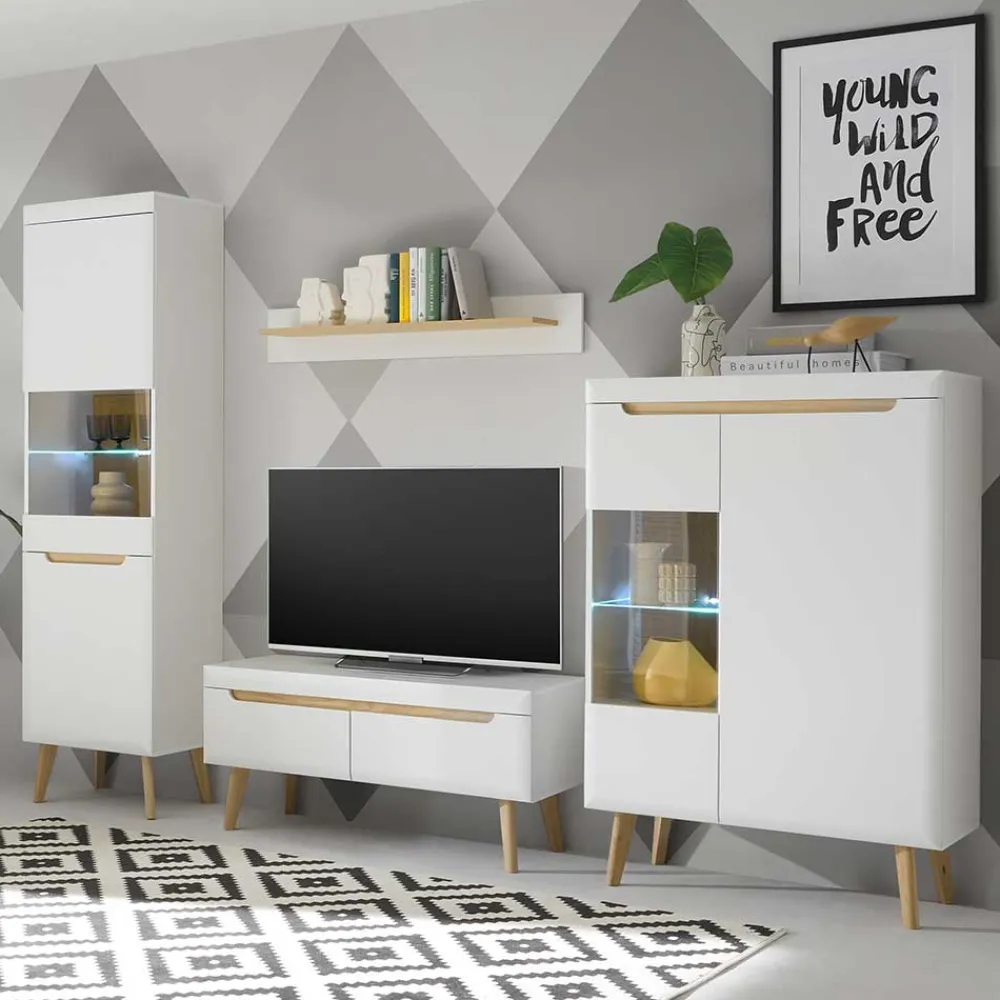 Skandi Wohnwand Jasturian*Pharao24 Sale