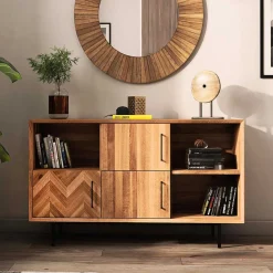 Skandi Wohnzimmer Kommode Yalley*Pharao24