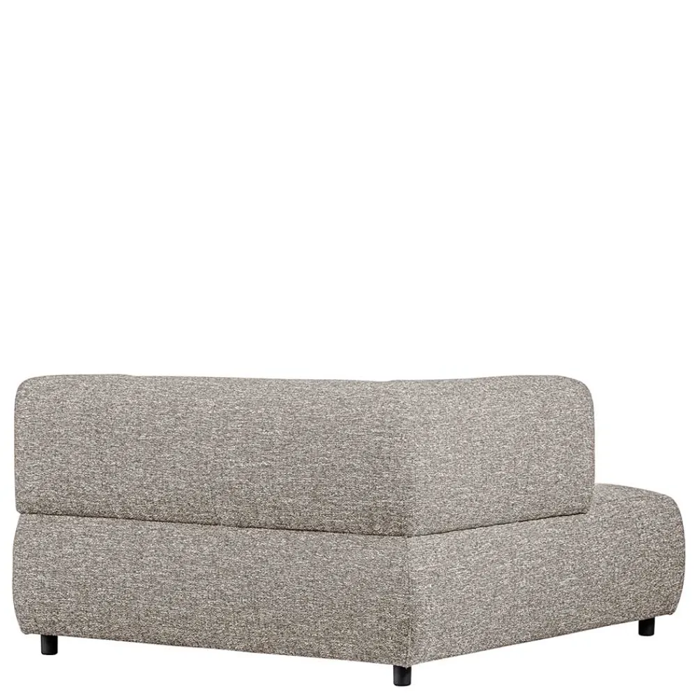 Outlet Sofa Element links hellgrau Ajama Modulsofas|Einzelsofa