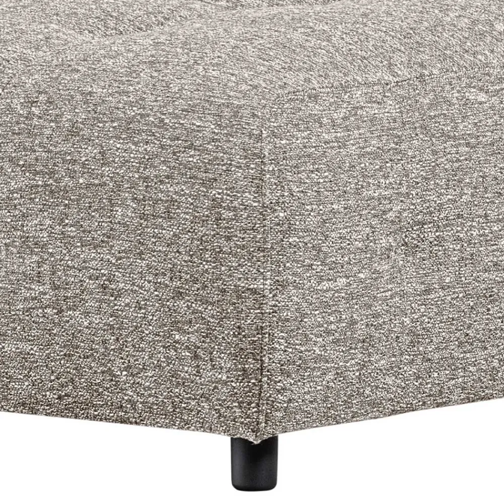 Outlet Sofa Element links hellgrau Ajama Modulsofas|Einzelsofa