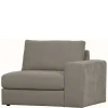 Online Sofa Element mit Armlehne rechts Fredoco Modulsofas|Einzelsofa