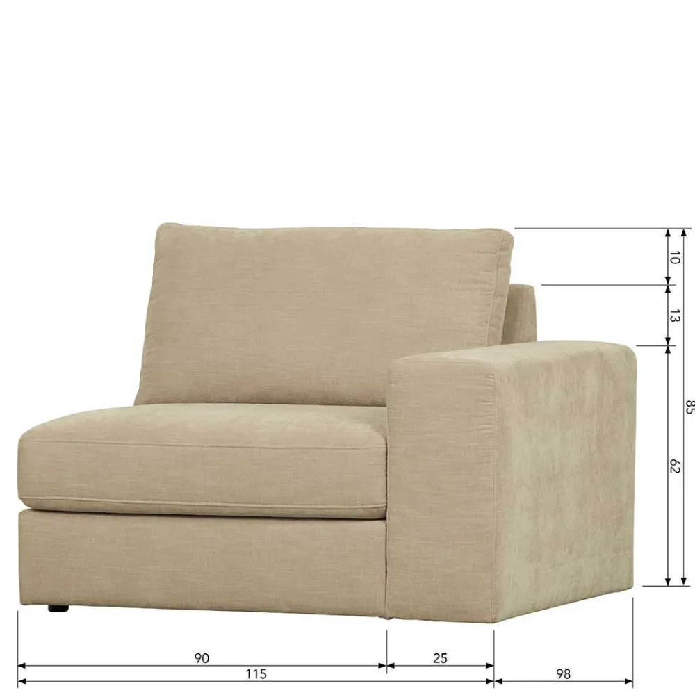 Outlet Sofa Kombination Pilamonia Modulsofas