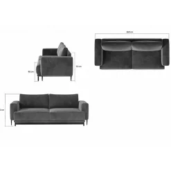 Outlet Sofa Manicos 3 Sitzer Sofa