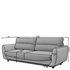 Sofa Nordico*Pharao24 Outlet