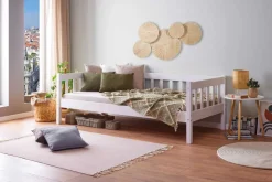 New Sofabett mit Lattenrost Carter Einzelbetten|Massivholzbetten