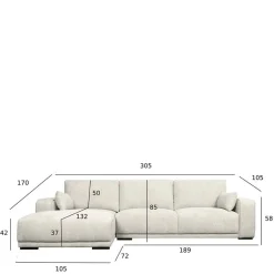 Clearance Sofaecke Bocca Wohnlandschaften|Ecksofas