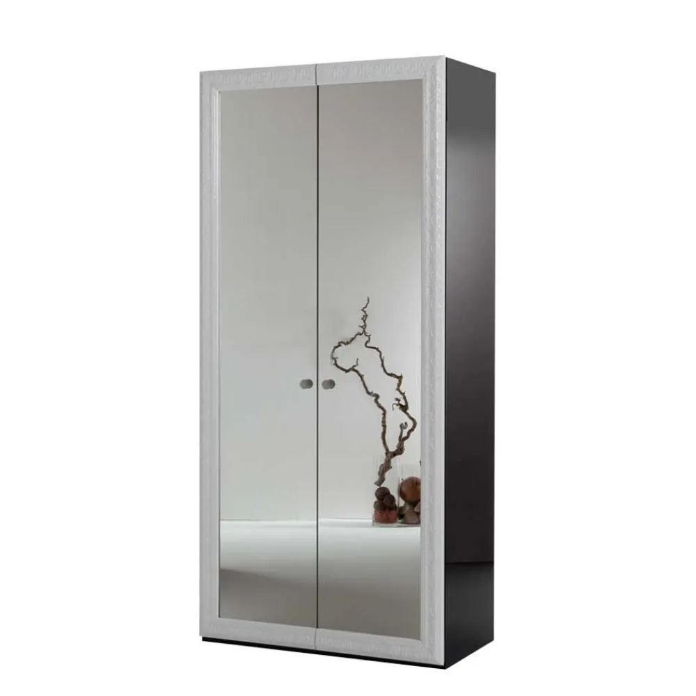 Discount Spiegel Kleiderschrank Lylian Drehtürenschränke|Kleiderschränke