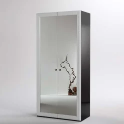 Discount Spiegel Kleiderschrank Lylian Drehtürenschränke|Kleiderschränke