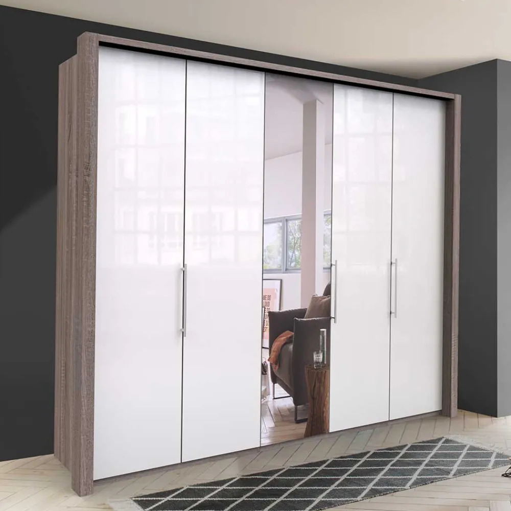 Spiegel Kleiderschrank Yunidra*Pharao24 New