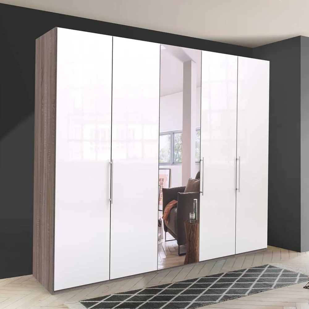 Spiegel Kleiderschrank Yunidra*Pharao24 New