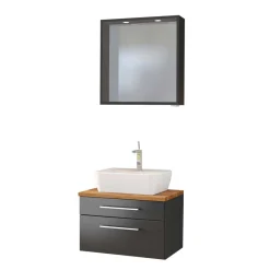 New Spiegel und Waschtisch Hayos Badmöbel Sets