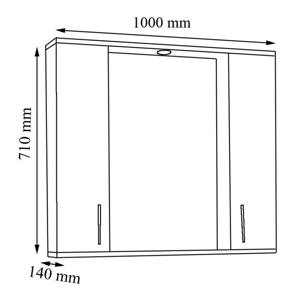 Discount Spiegelschrank Bad Fabolie Badezimmerschränke|Spiegelschränke