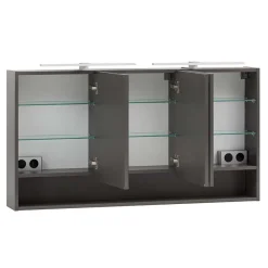 Discount Spiegelschrank mit LED Eleon Badezimmerschränke|Spiegelschränke