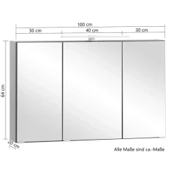 Spiegelschrank Pegruan*Pharao24 New