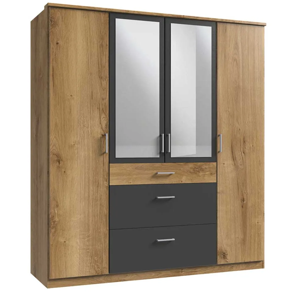 Spiegeltüren Kleiderschrank Ruamantico*Pharao24 Discount