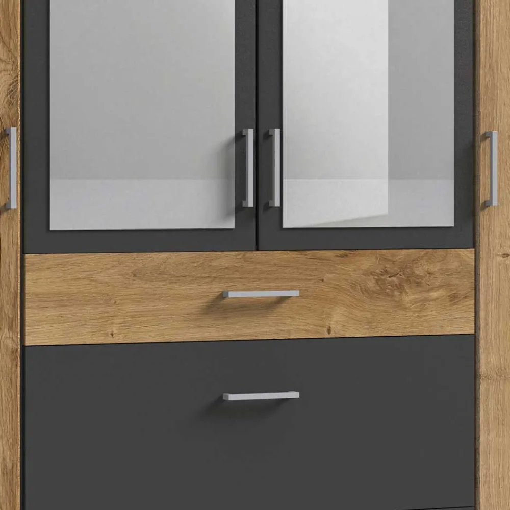 Spiegeltüren Kleiderschrank Ruamantico*Pharao24 Discount