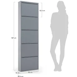 Stahl Schuhschrank Lasewood*Pharao24 New