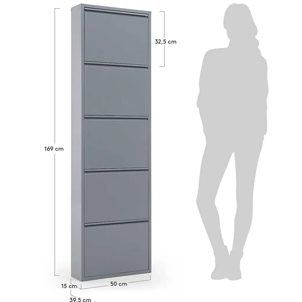 Stahl Schuhschrank Lasewood*Pharao24 New