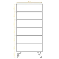 Best Standregal Cariasca Wohnzimmerregale|Massivholzregale