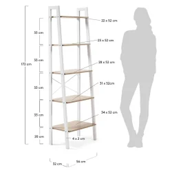 Online Standregal Torcella Wohnzimmerregale|Bücherregale
