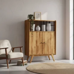 Best Standvitrine Carilla Stauraumvitrinen|Highboards